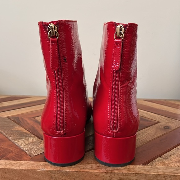 Red oh red booties! - Picture 3 of 6